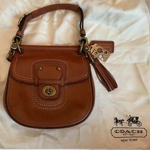 Genuine Coach Saddle Bag (like new)